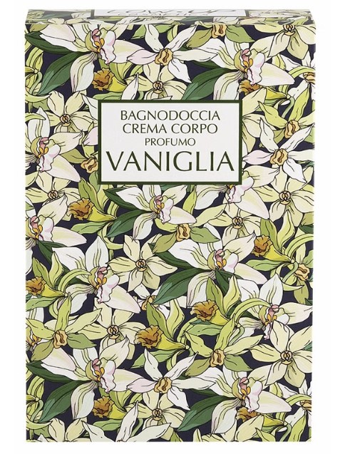 Cofanetto Lowup corpo ala vaniglia - bagno doccia alla vaniglia 125 millilitri + crema corpo alla vaniglia 125 millilitri